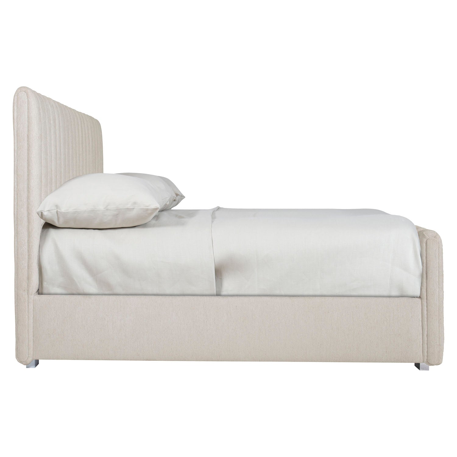 Bernhardt Silhouette Channel Upholstered Panel Bed