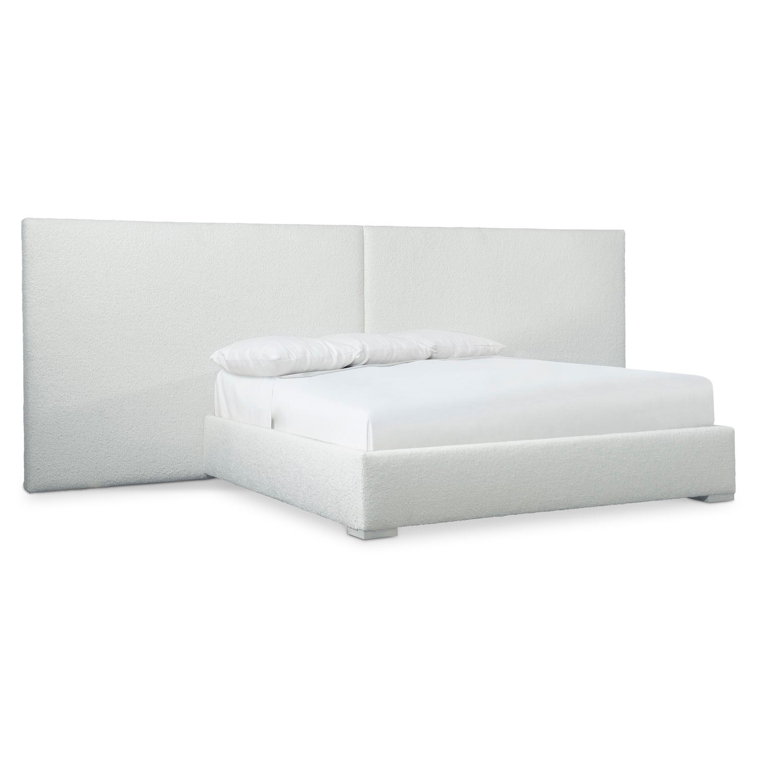 Bernhardt Solaria King Dual Headboard Upholstered Panel Bed