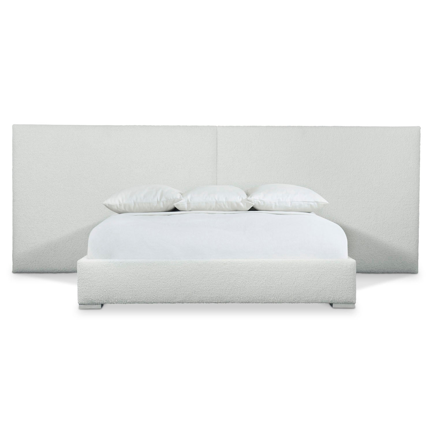Bernhardt Solaria King Dual Headboard Upholstered Panel Bed