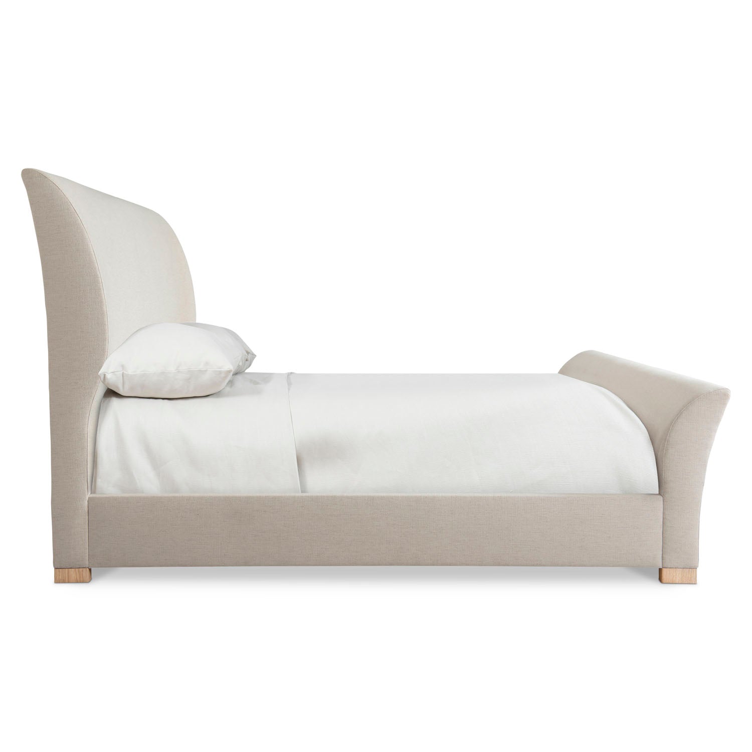 Bernhardt Modulum California King Upholstered Sleigh Bed
