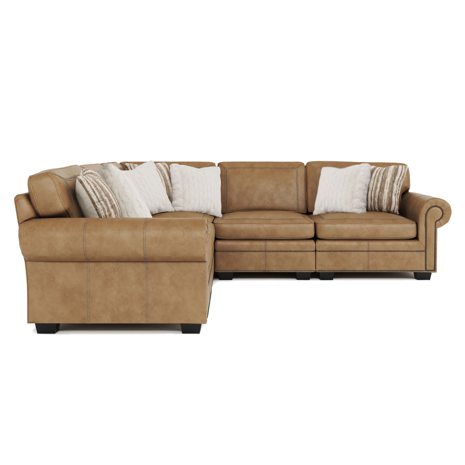 Bernhardt Living Grandview Leather Sectional