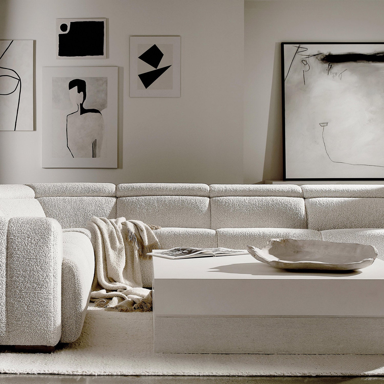 Bernhardt Living Aldo Power Motion Sectionall Sofa