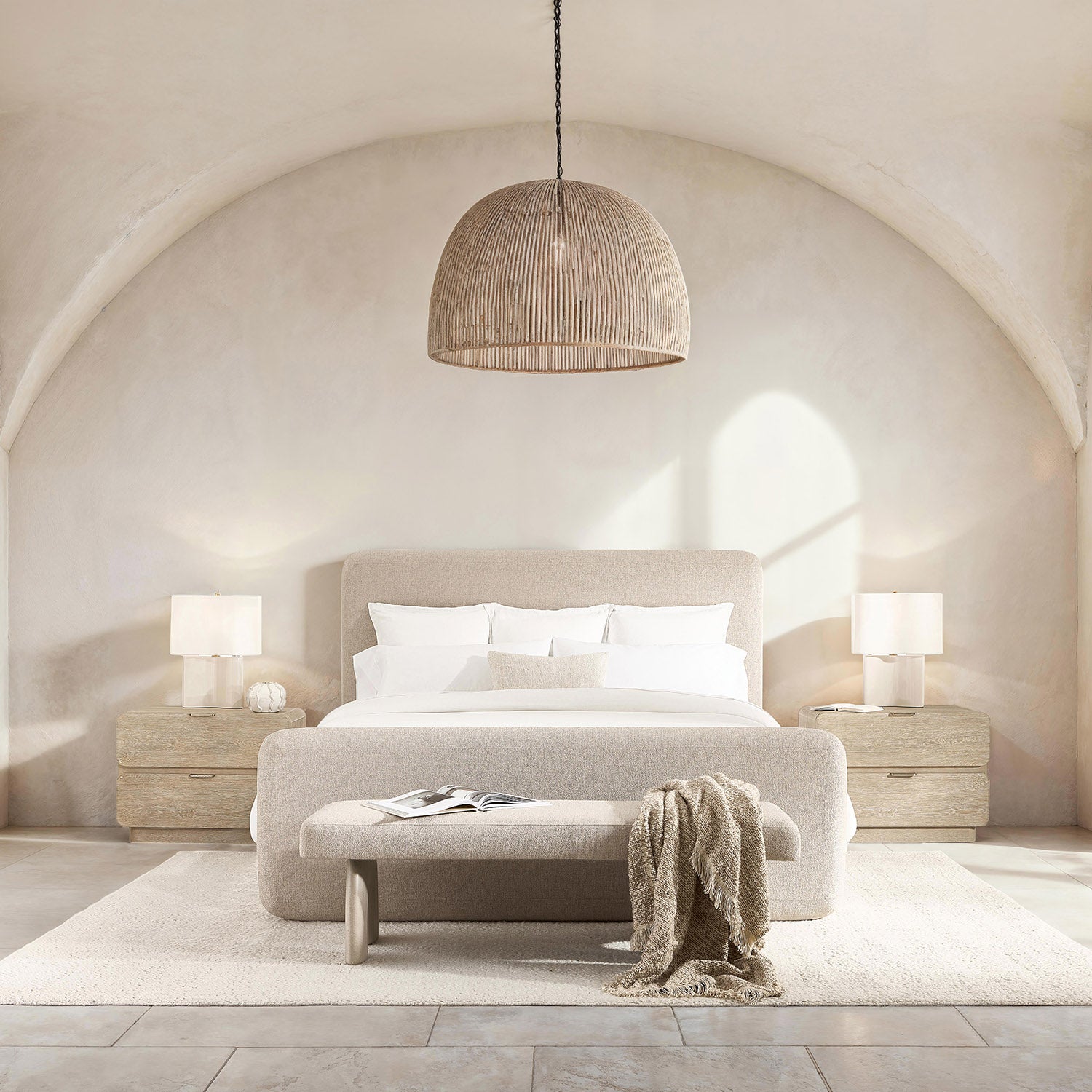 Bernhardt Loft Antibes Panel Bed