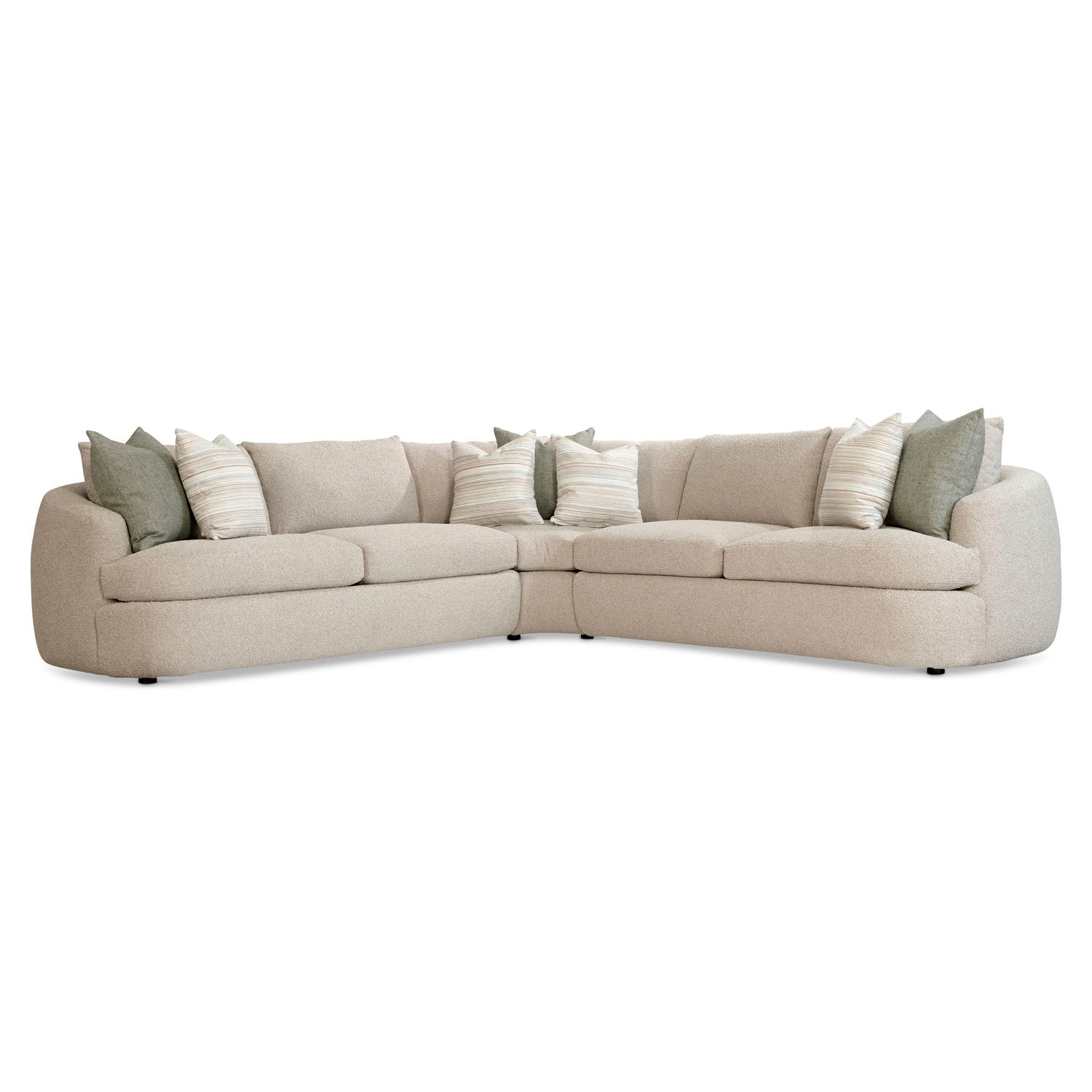 Bernhardt Living Jules 3 Piece Sectional Sofa