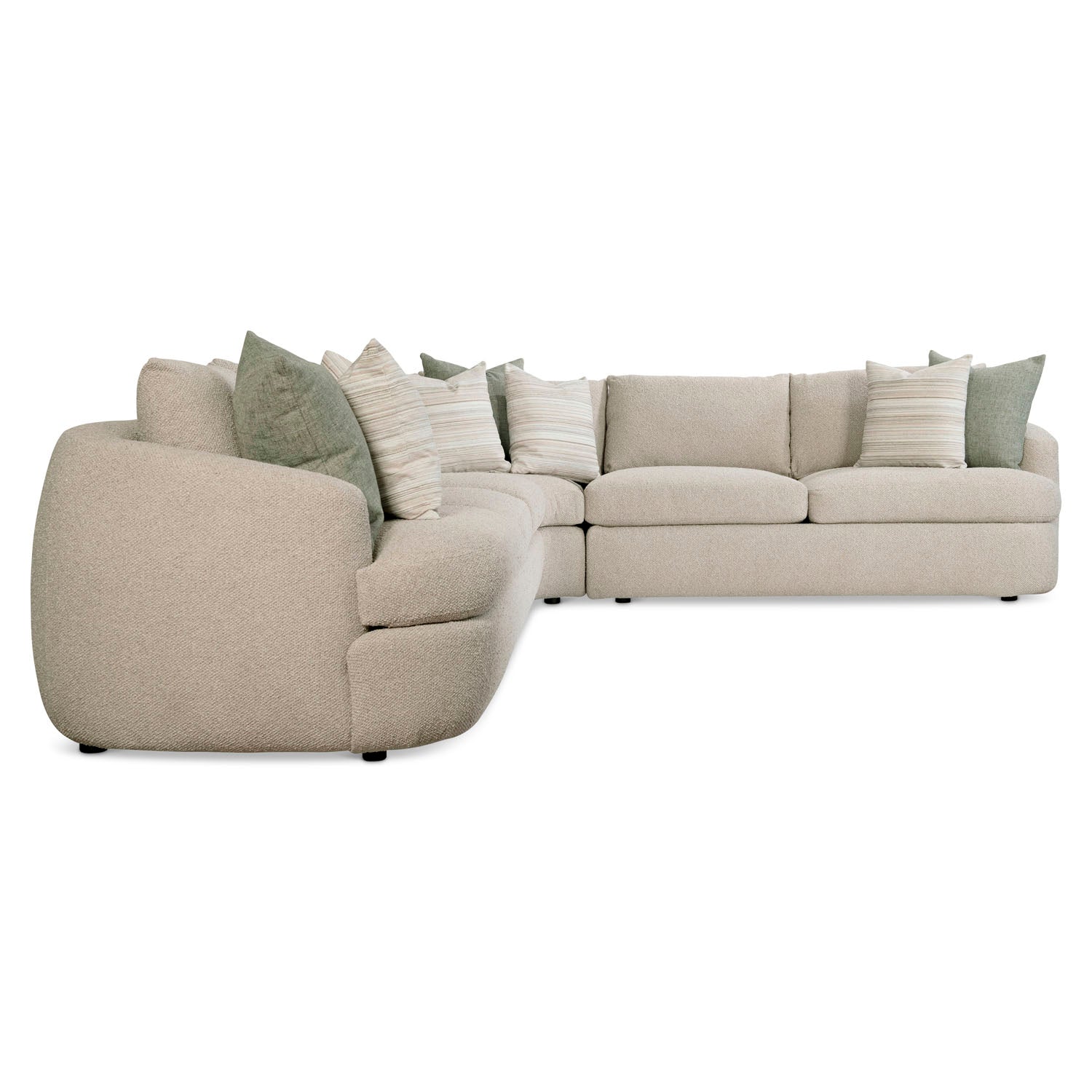 Bernhardt Living Jules 4 Piece Sectional Sofa