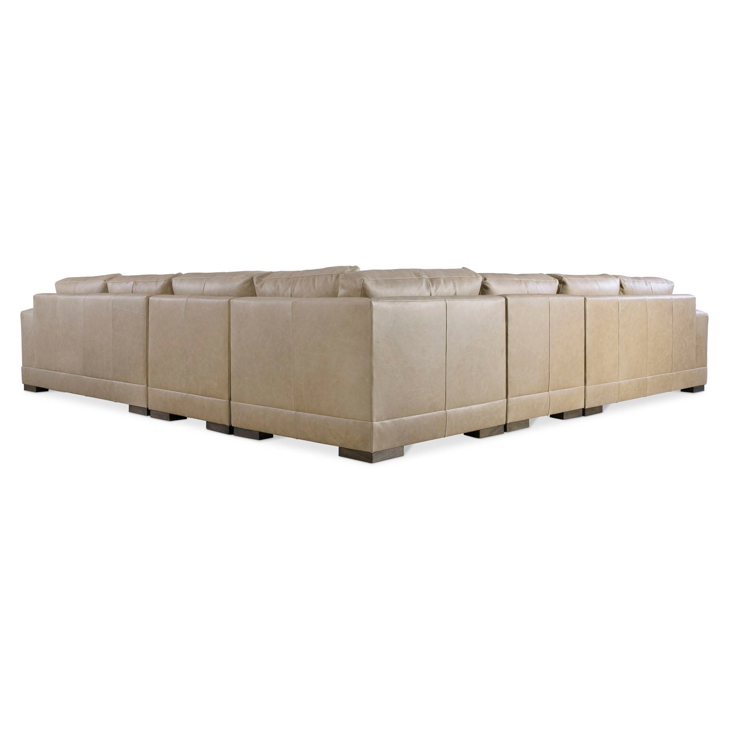 Bernhardt Living Lars Leather 5-Piece Sectional Sofa