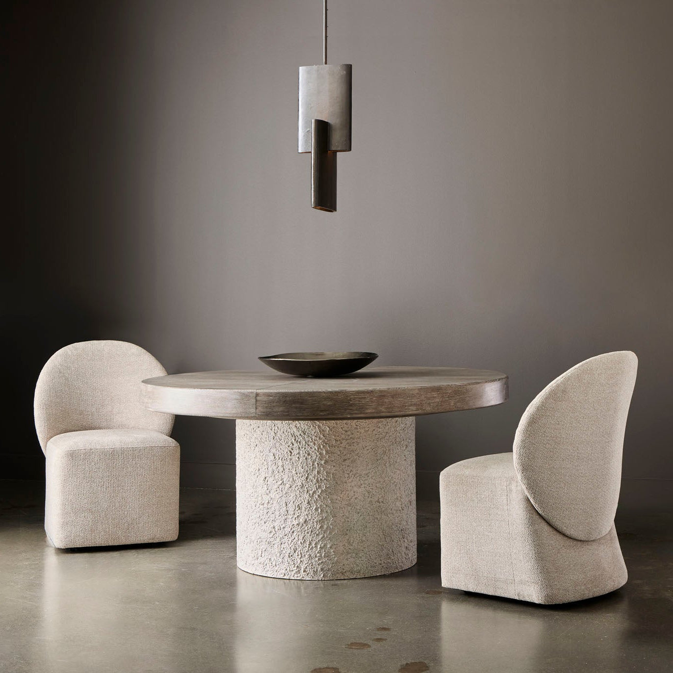 Bernhardt Monolith Round Dining Table