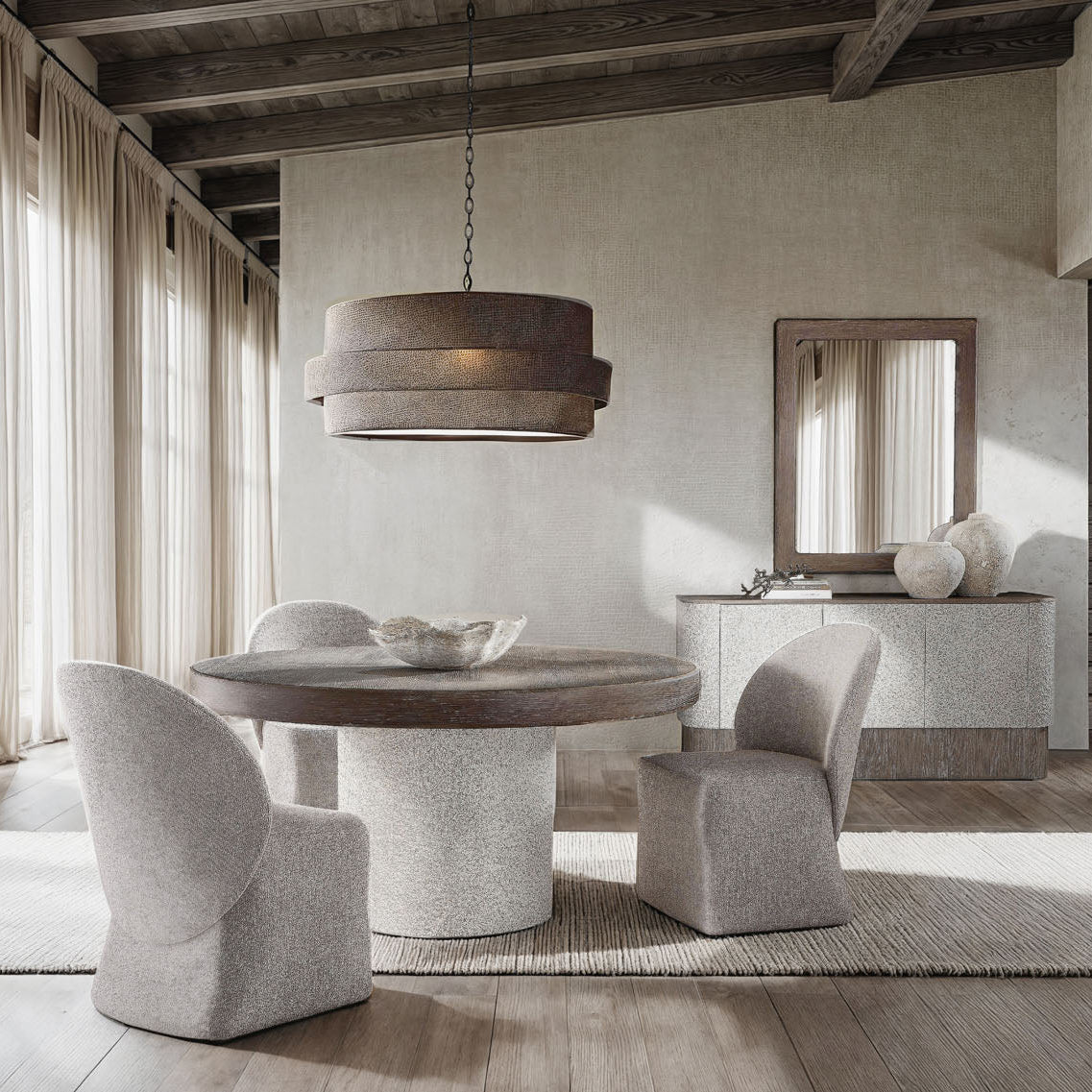 Bernhardt Monolith Round Dining Table