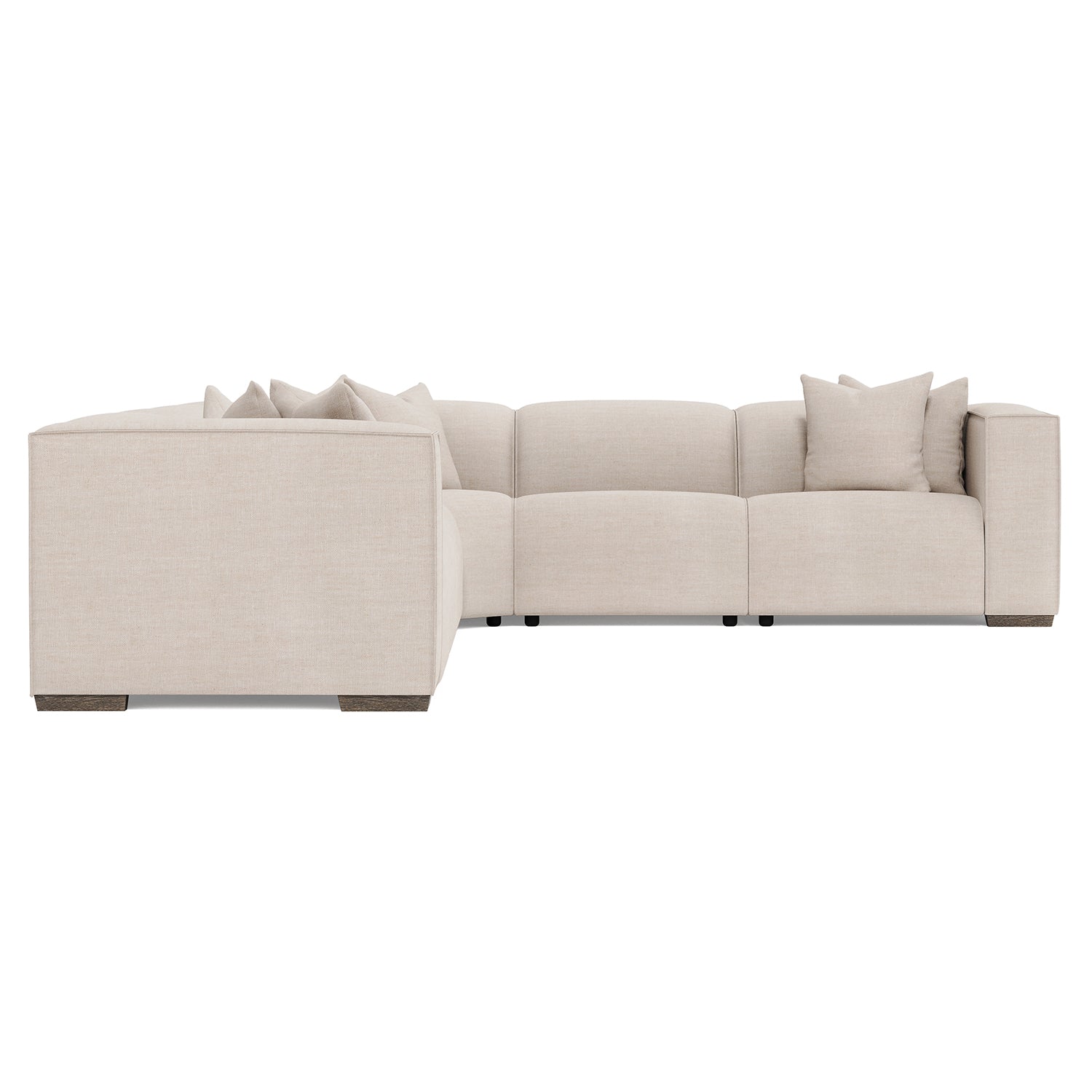 Bernhardt Living 6 Piece Bliss Fabric Power Motion Sectional Sofa
