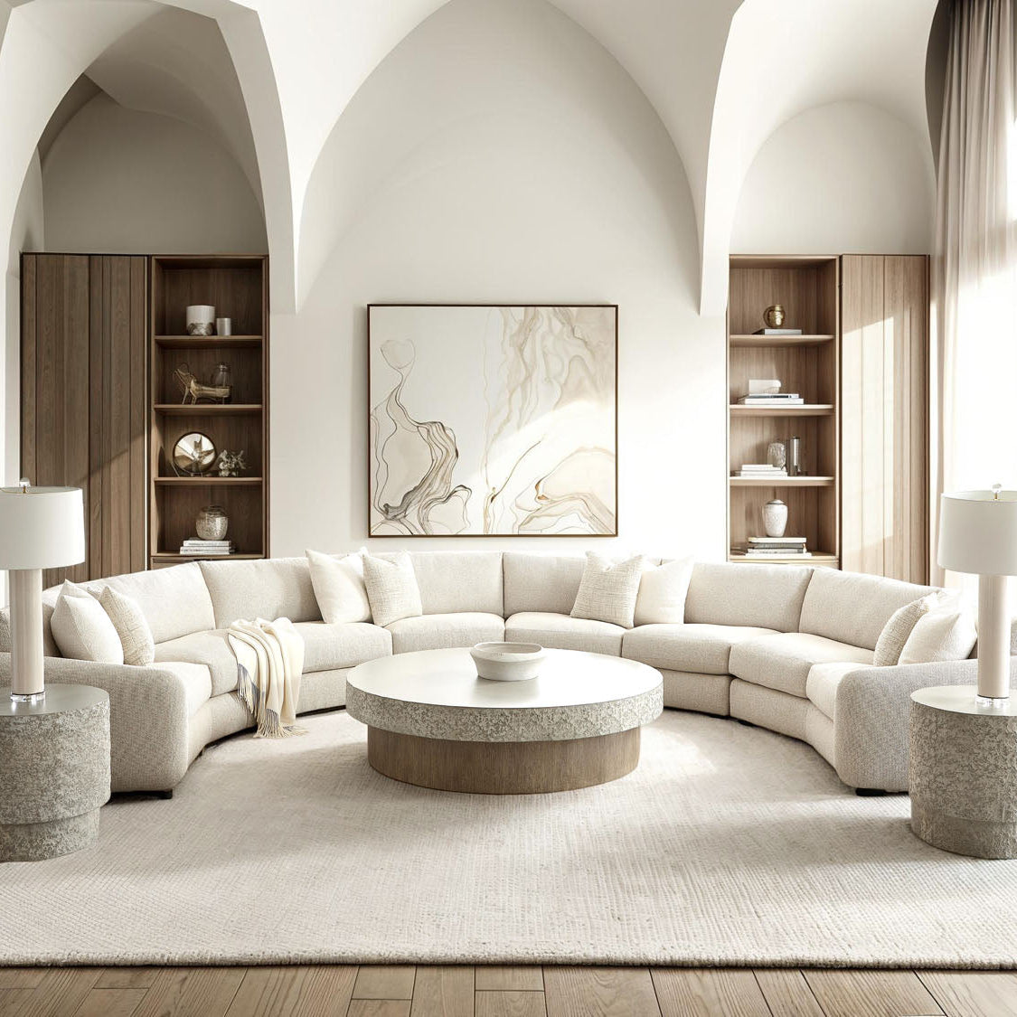 Bernhardt Living Soleil 4-Piece Sectional Sofa