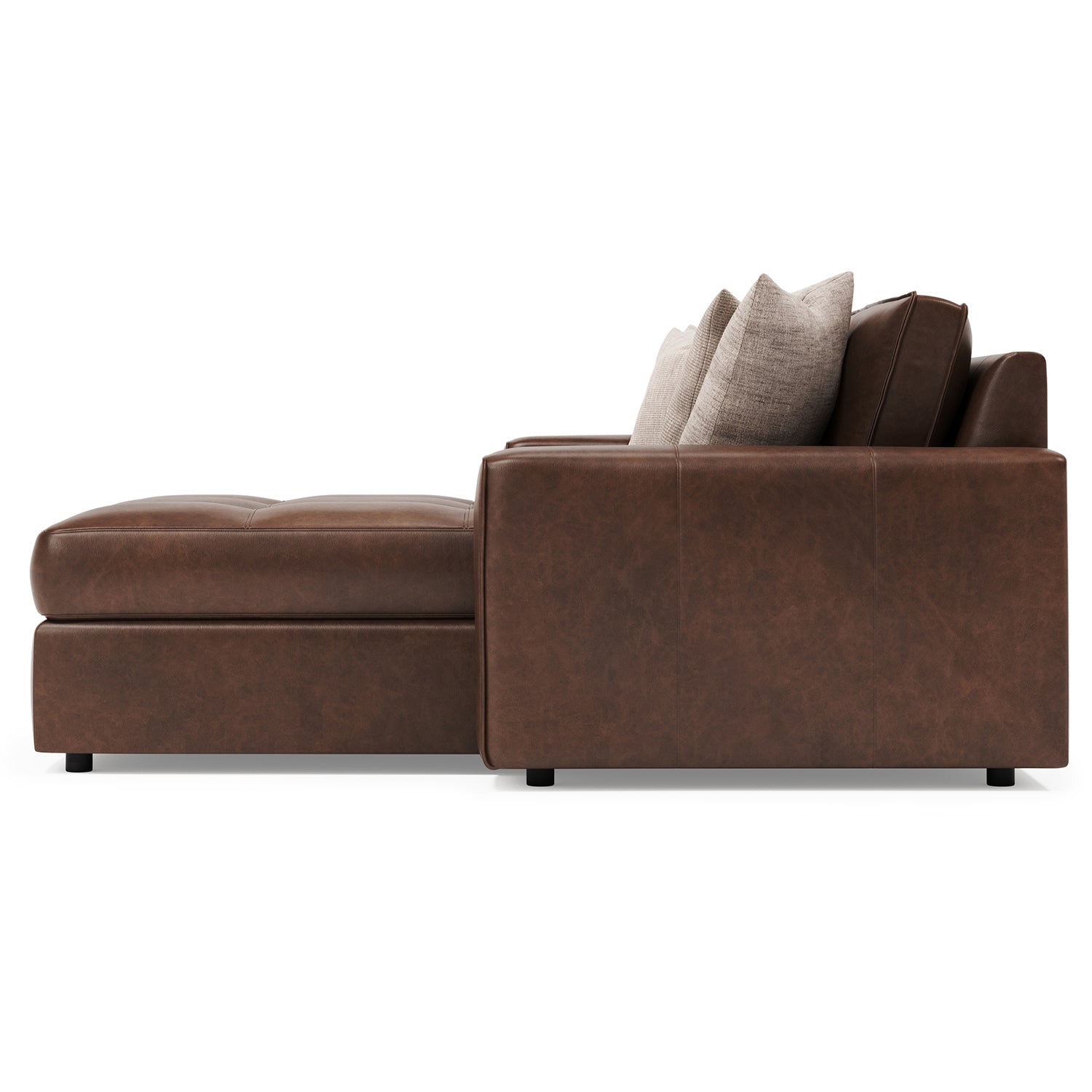 Bernhardt Living Nest 2-Piece Leather Sectional Sofa