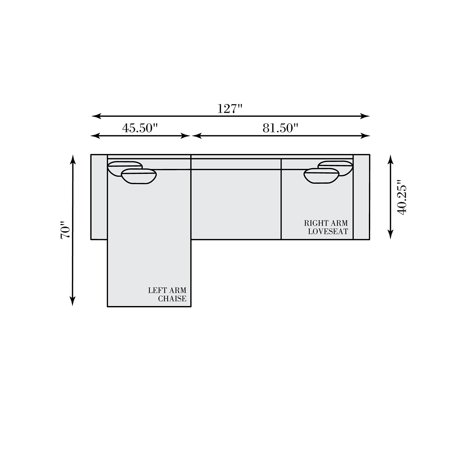 Bernhardt Living Nest 2-Piece Leather Sectional Sofa