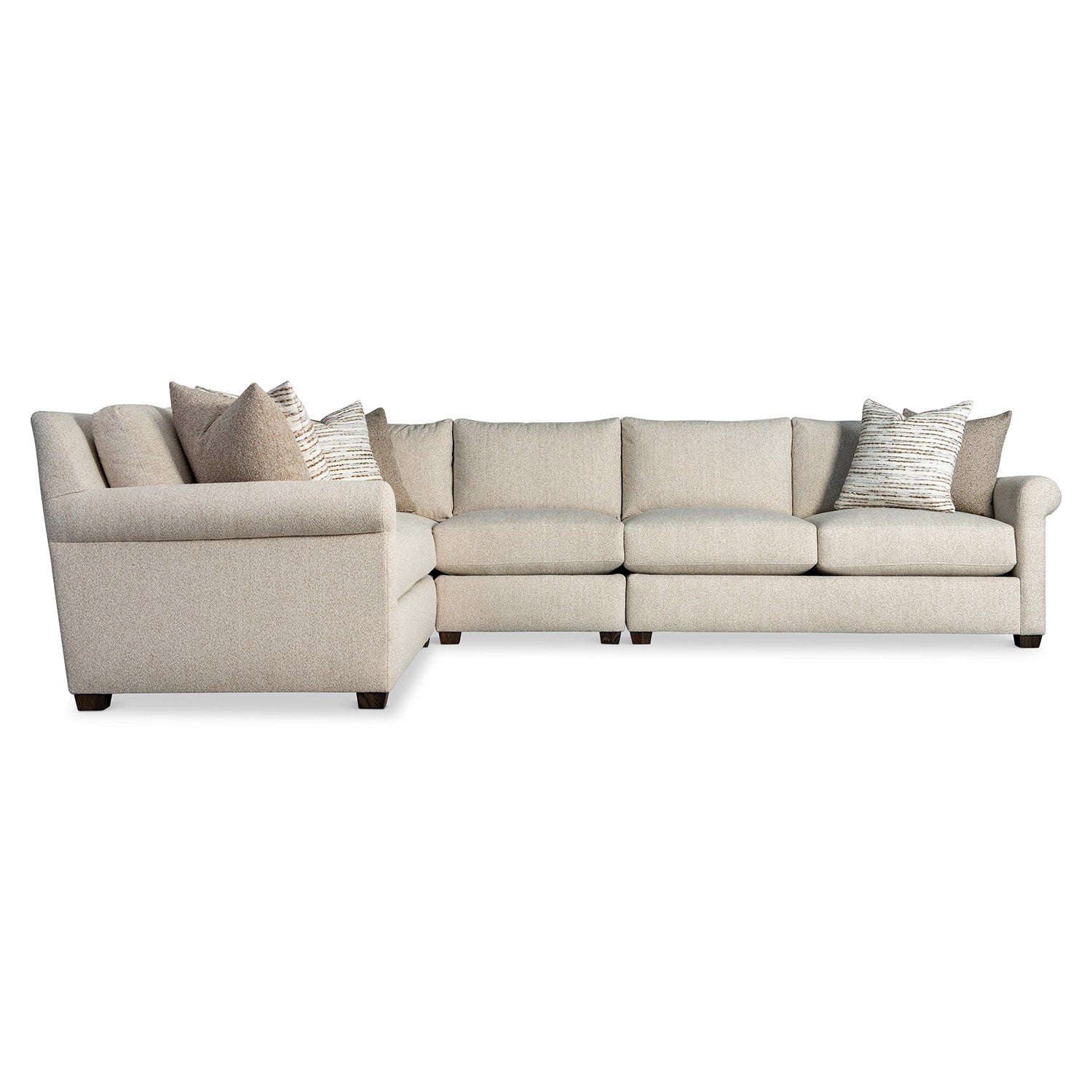 Bernhardt Living Barnes Fabric Sectionall Sofa