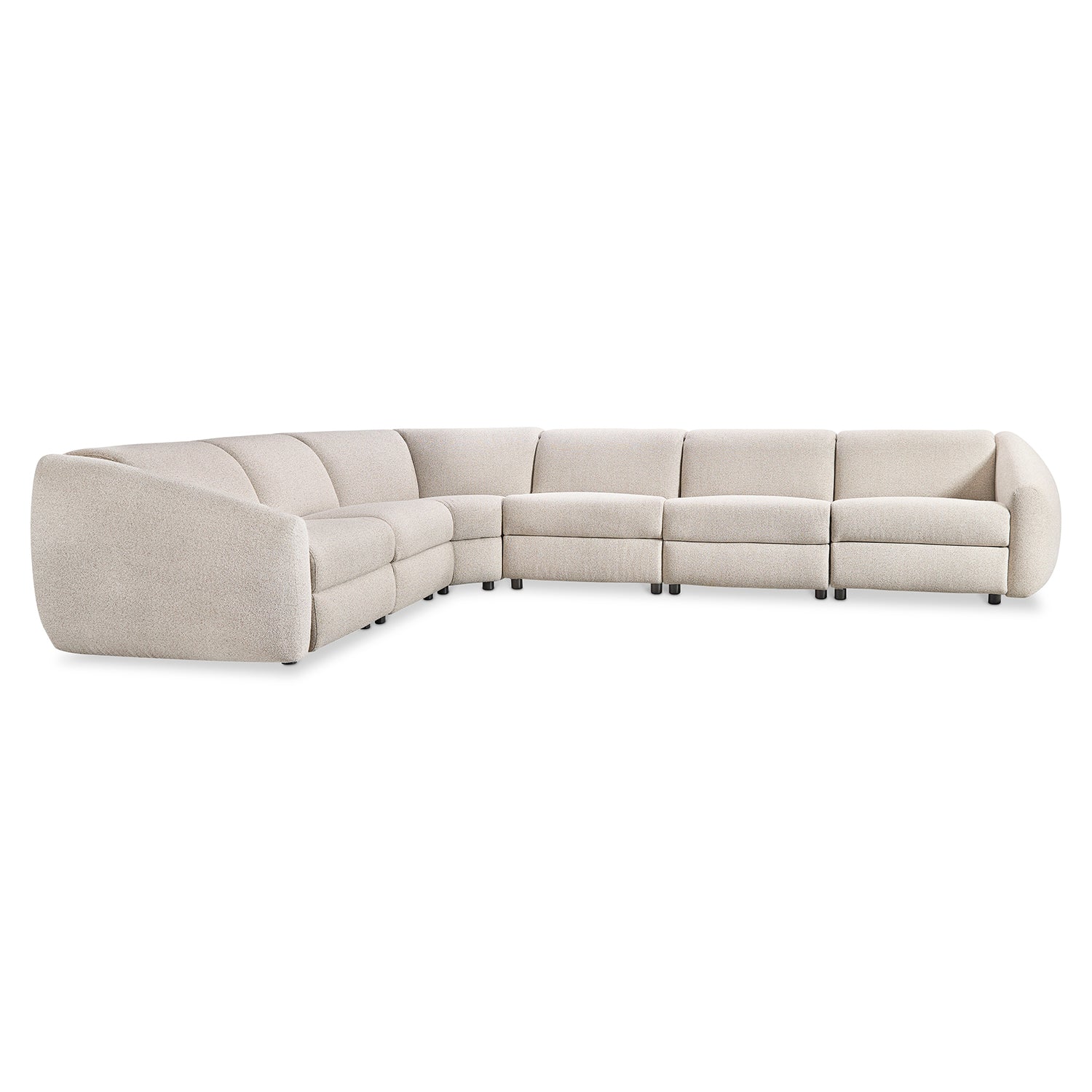 Bernhardt Living Avignon 6-Piece Fabric Power Motion Sectional Sofa