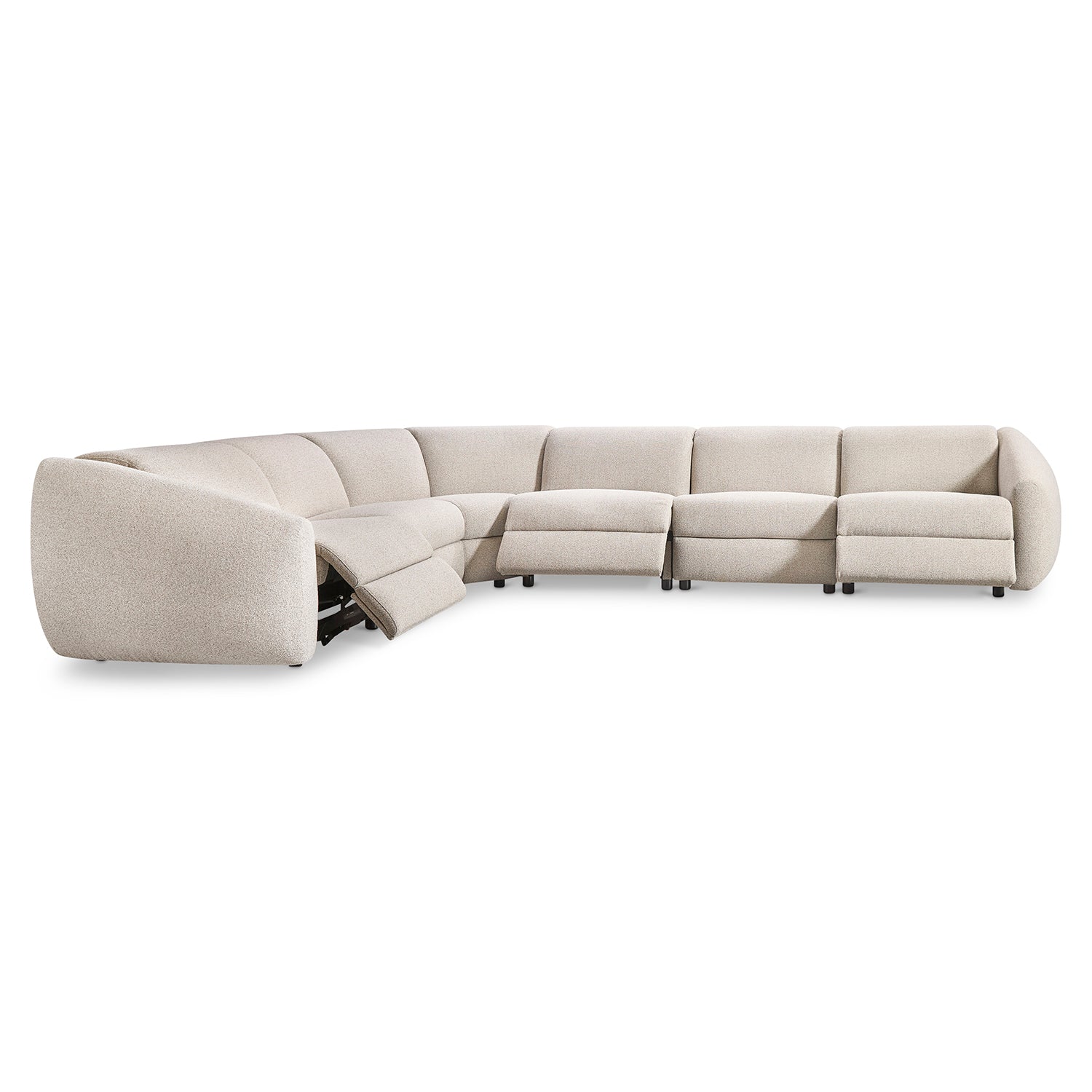 Bernhardt Living Avignon 6-Piece Fabric Power Motion Sectional Sofa