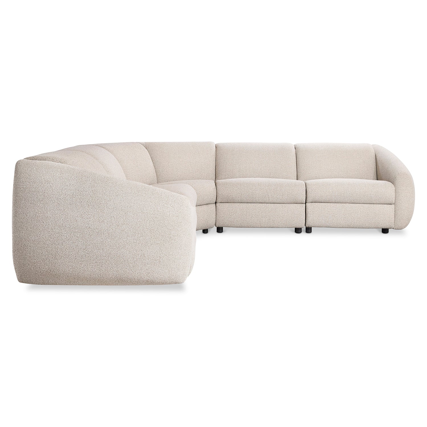 Bernhardt Living Avignon 5-Piece Fabric Power Motion Sectional Sofa