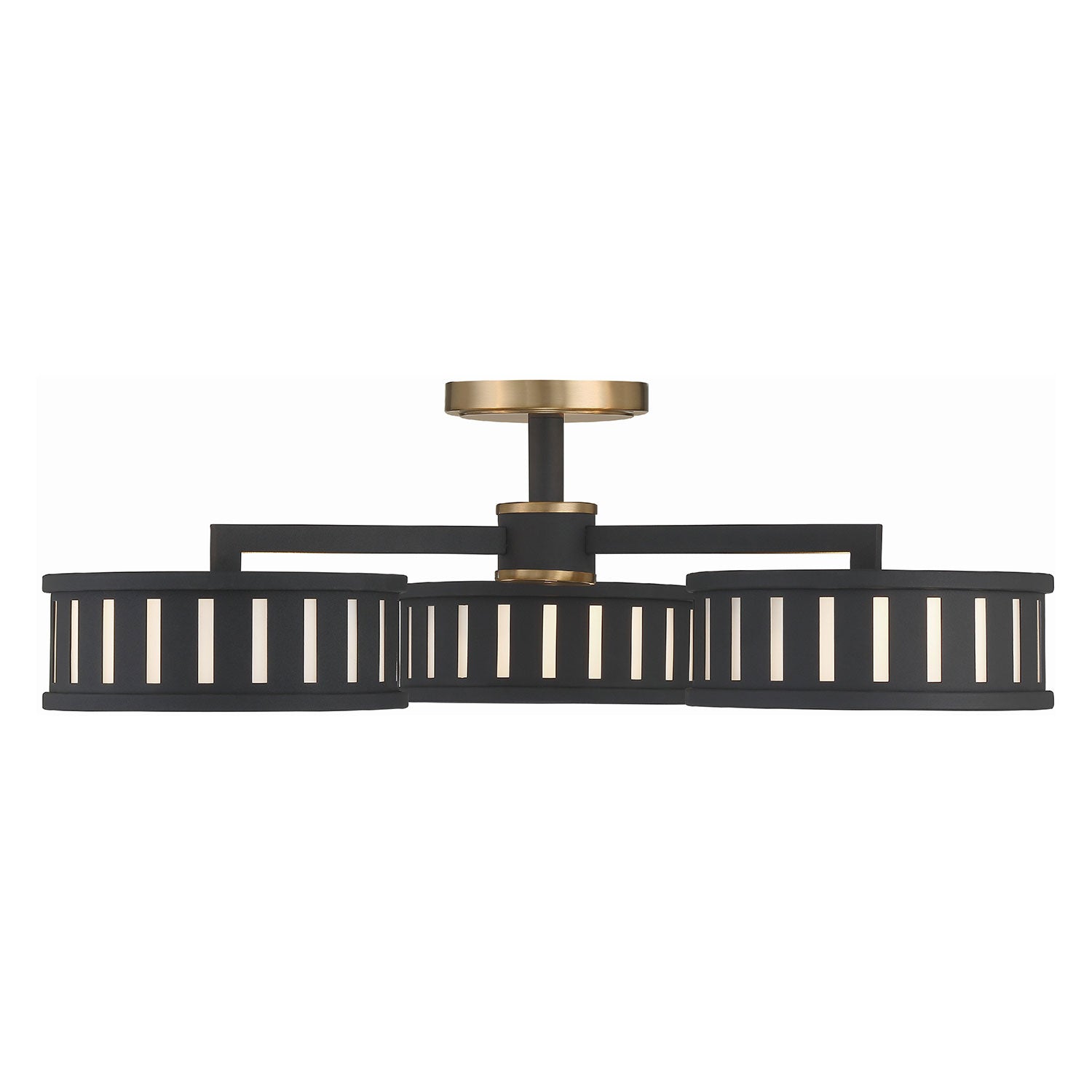 Crystorama Kendal Semi Flush Ceiling Mount