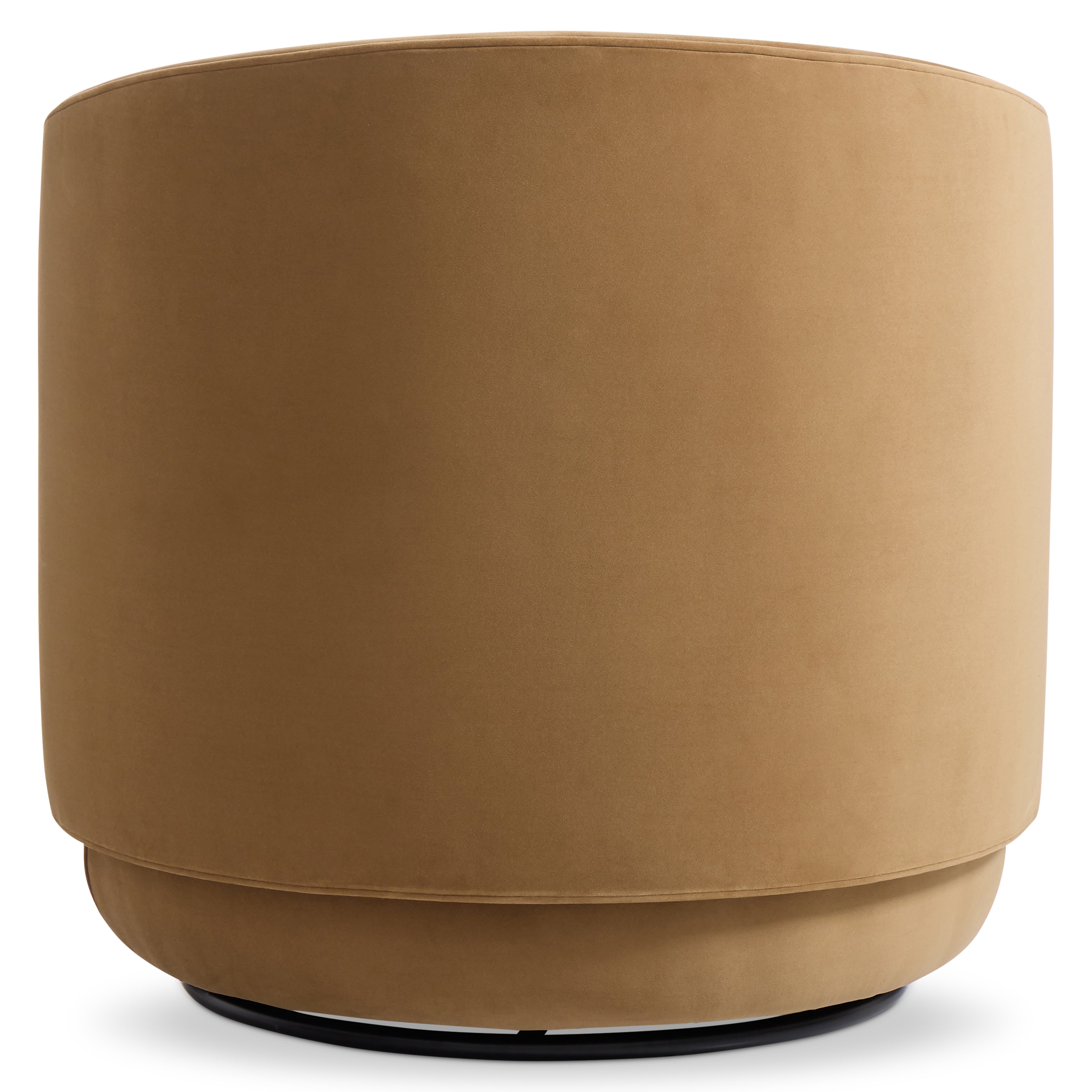 Bernhardt Loft Crosby Tan Swivel Chair