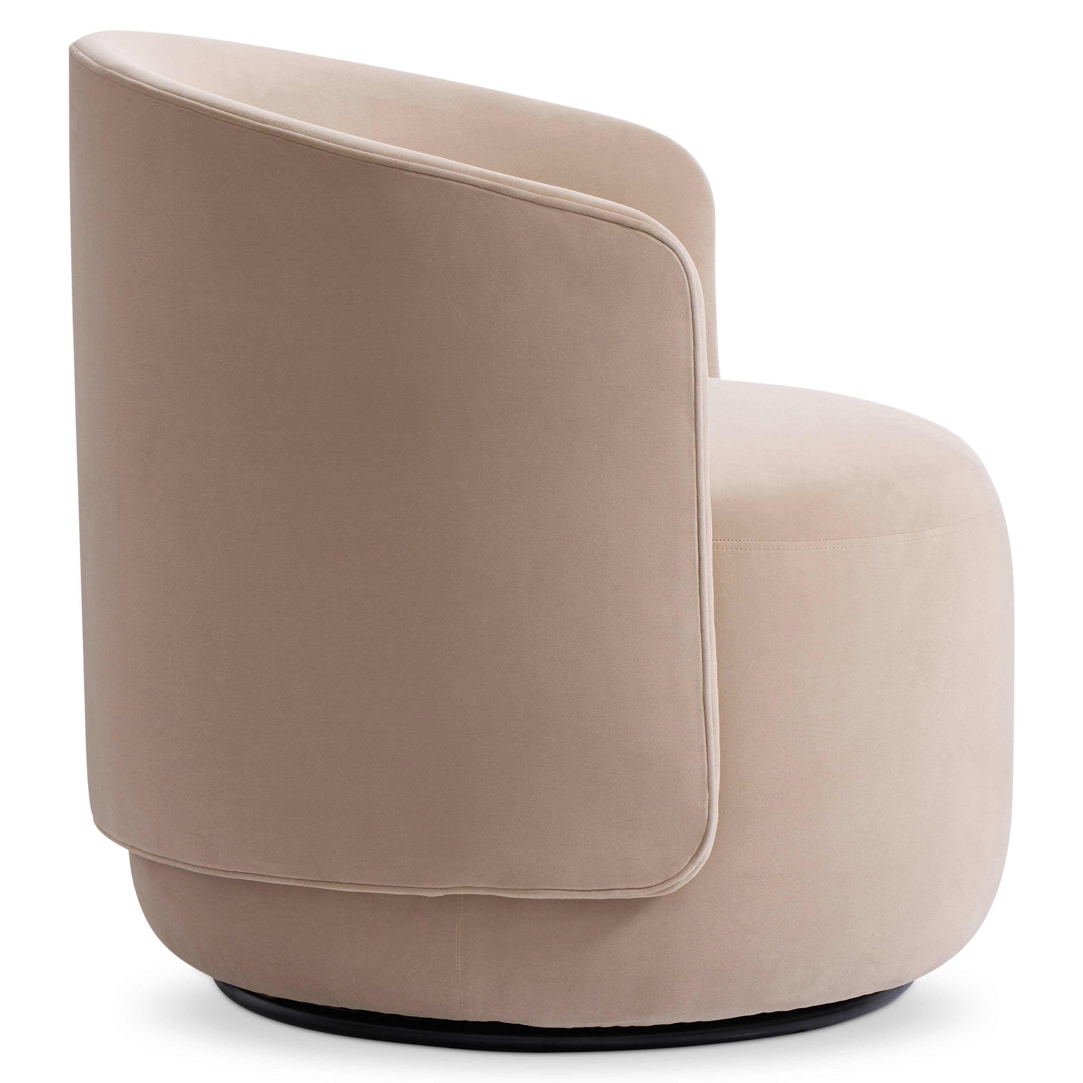 Bernhardt Loft Crosby Beige Swivel Chair
