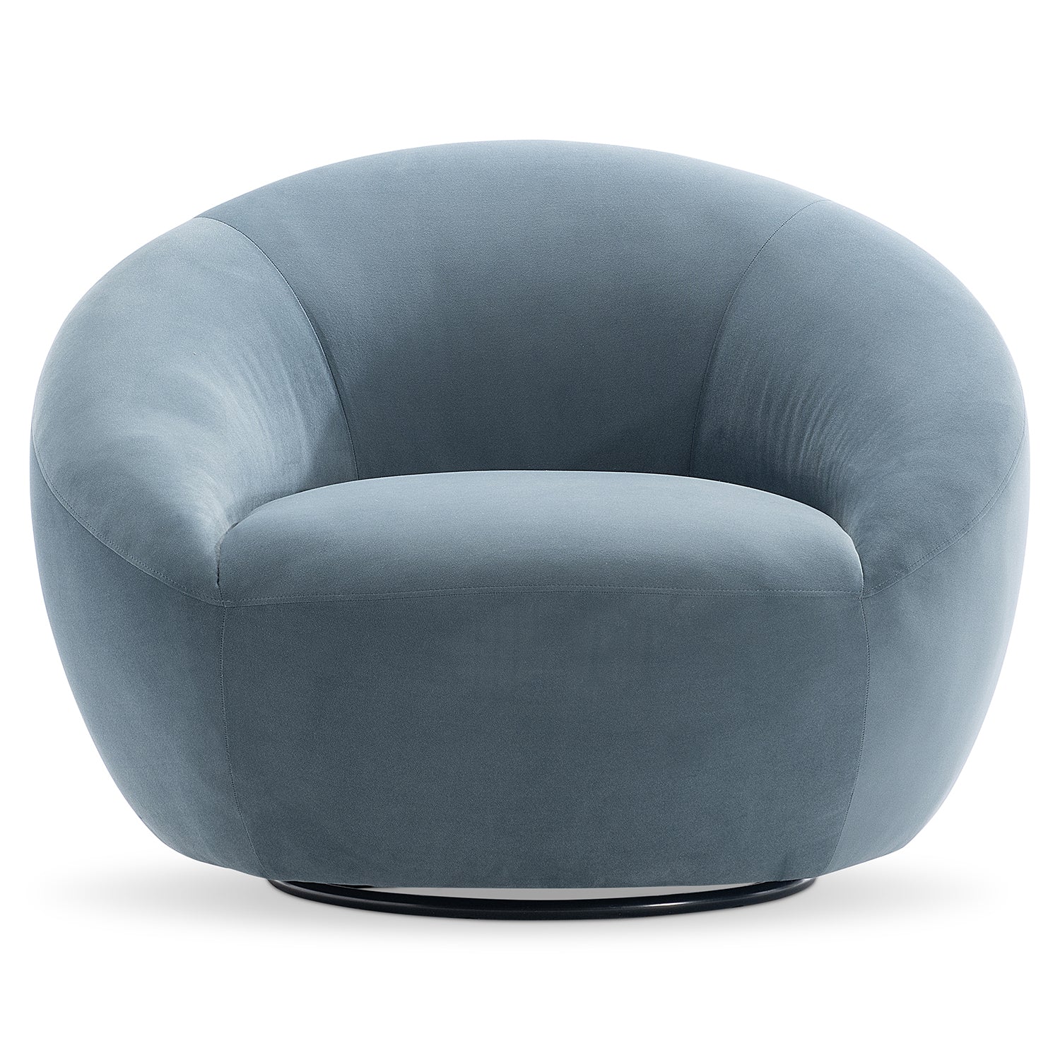 Bernhardt Loft Rizz Fabric Swivel Chair