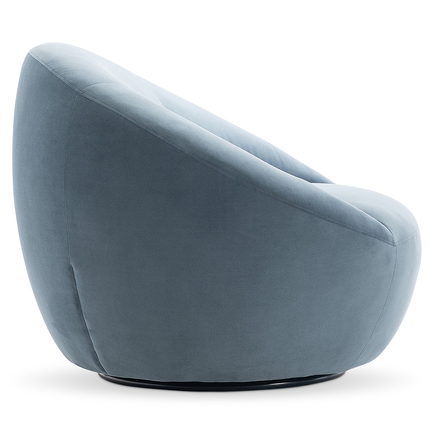 Bernhardt Loft Rizz Fabric Swivel Chair