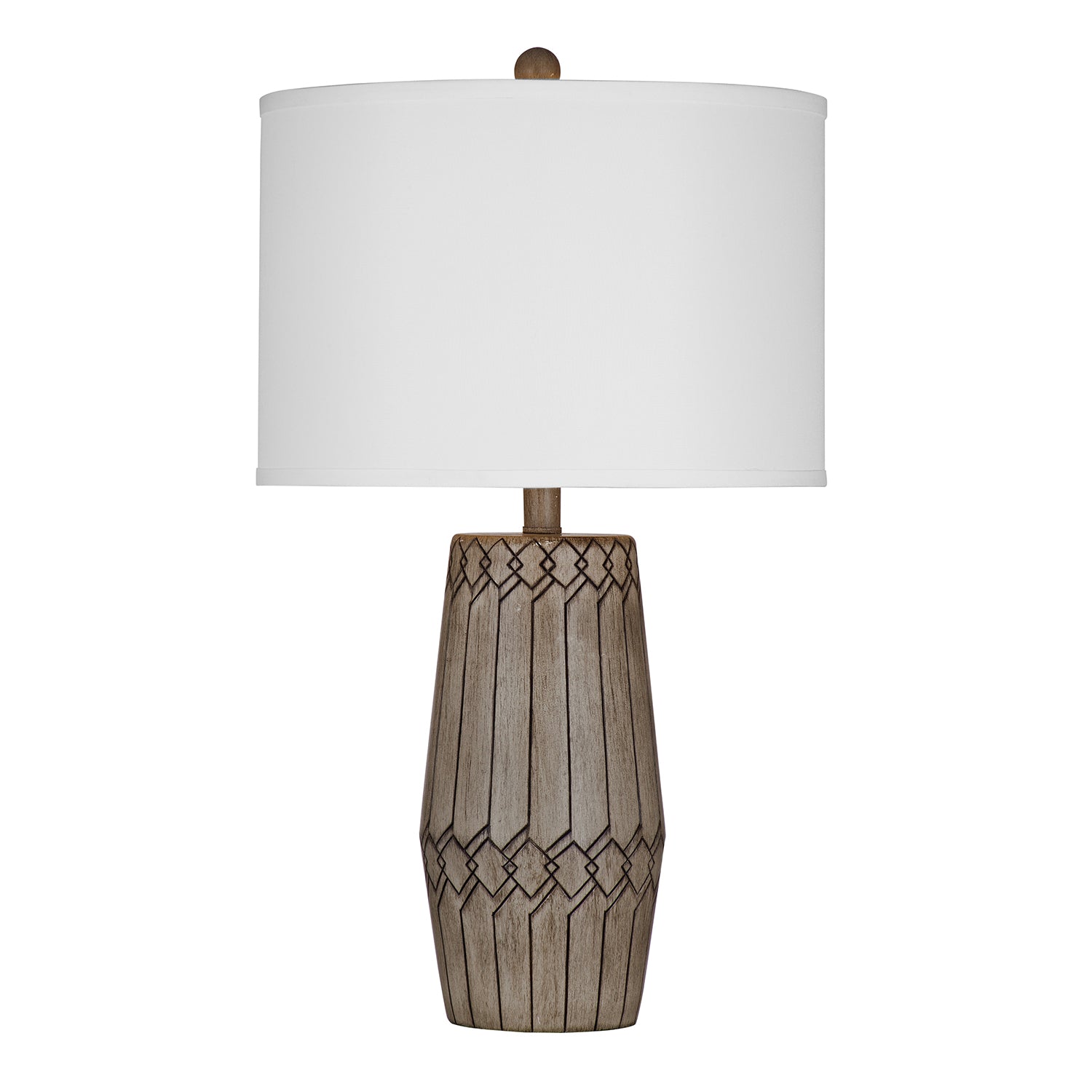 Bassett Mirror Harper Brown Table Lamp