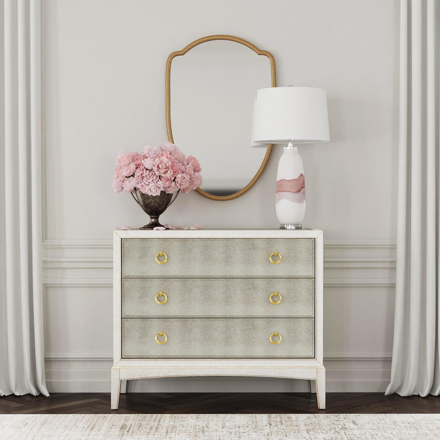 Bassett Mirror Benin Table Lamp