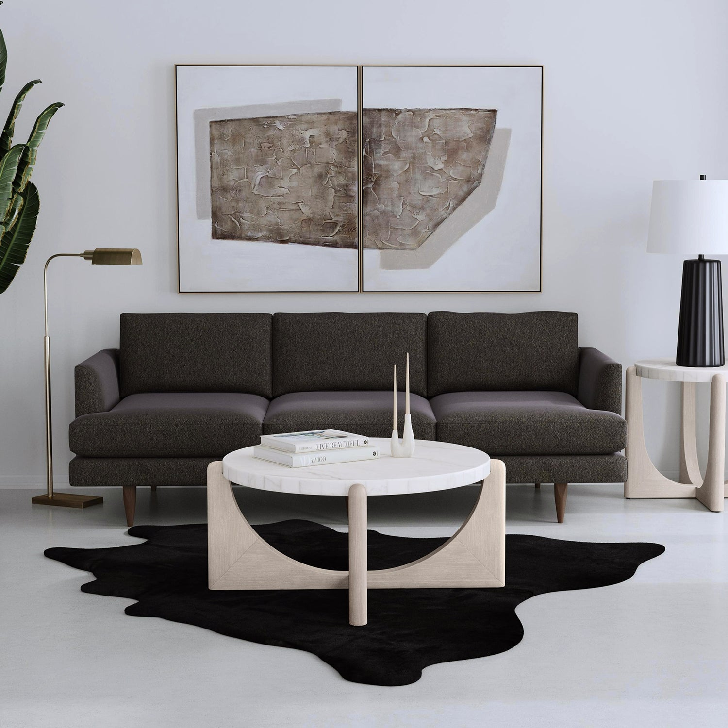 Bassett Mirror Clatsop Floor Lamp