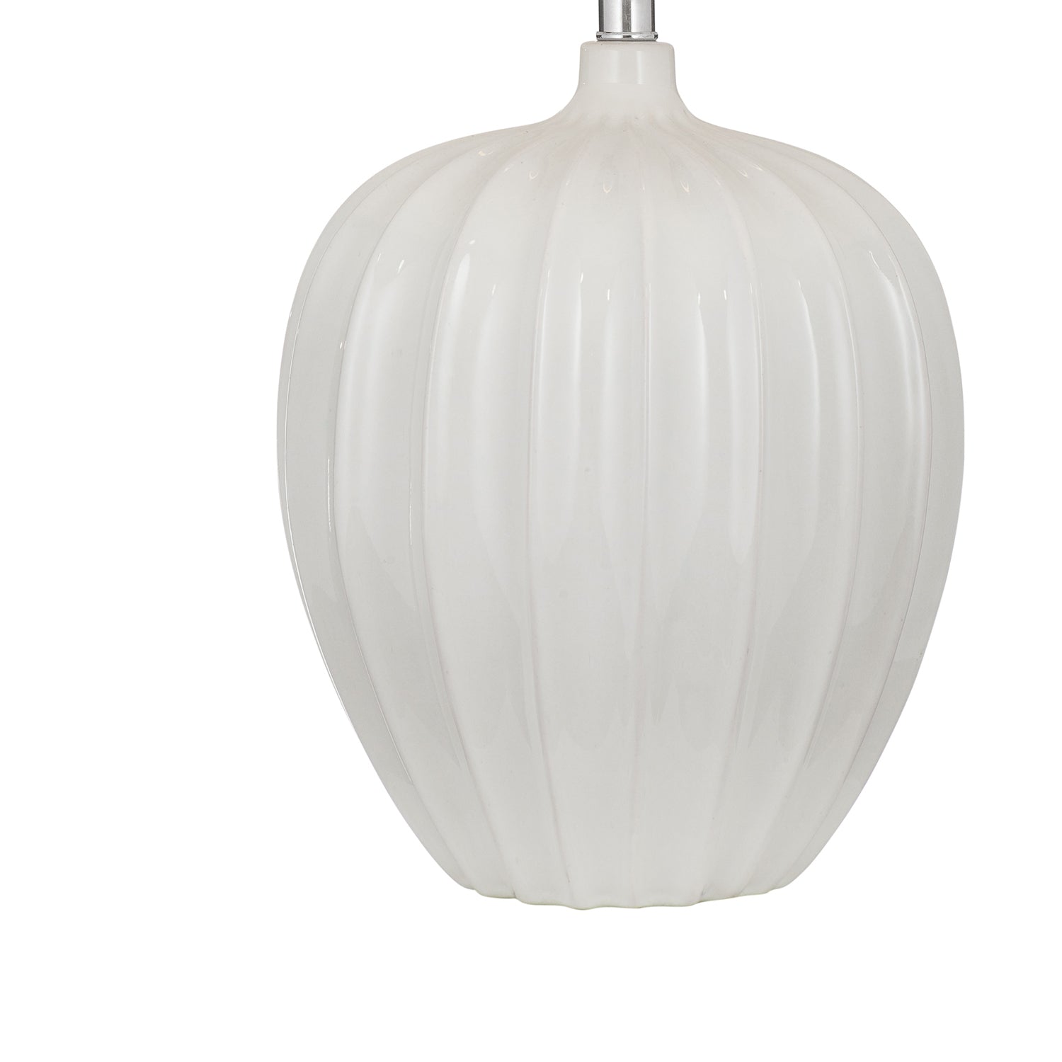 Bassett Mirror Lotus White Table Lamp