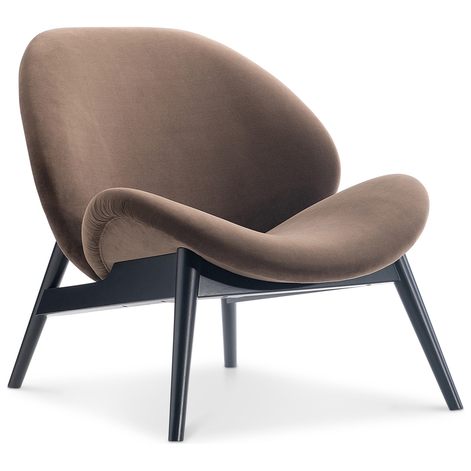 Bernhardt Jett Brown Fabric Chair