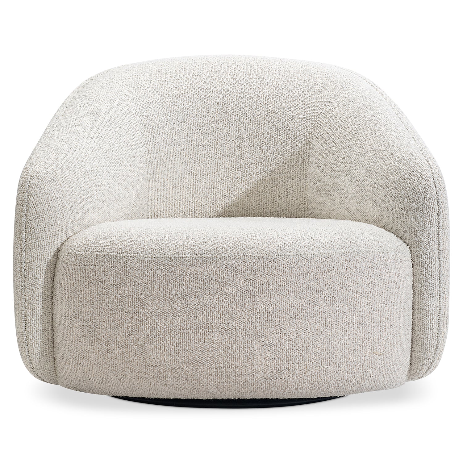 Bernhardt Loft Devon Fabric Swivel Chair