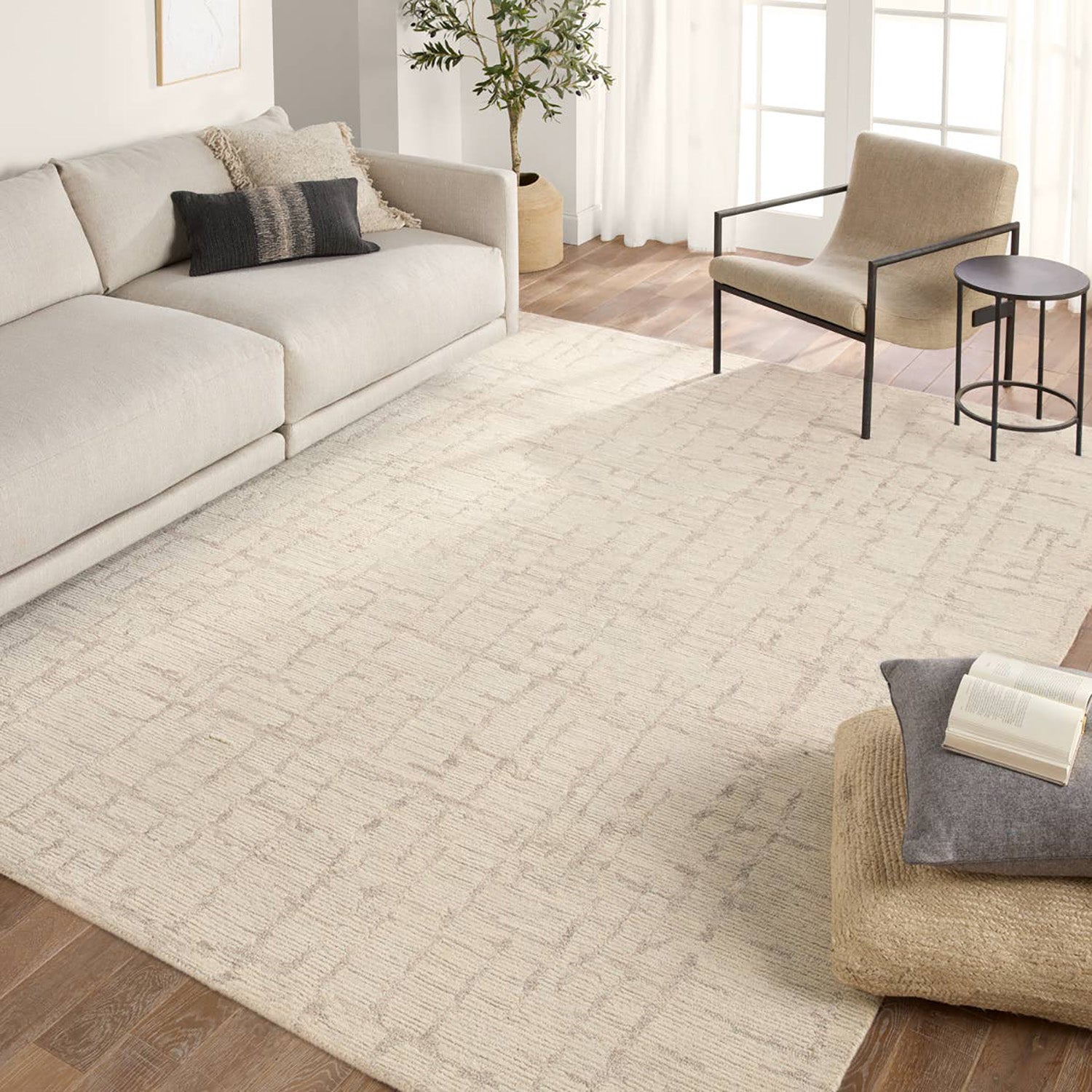 Jaipur Living Labyrinth Herculean Hand Tufted Rug