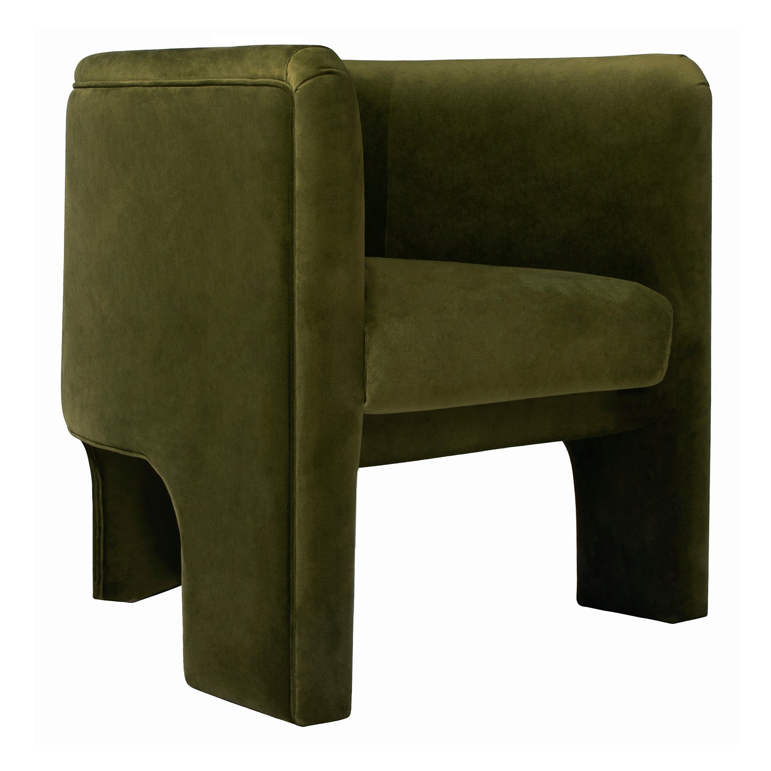 Worlds Away Lansky Barrel Chair