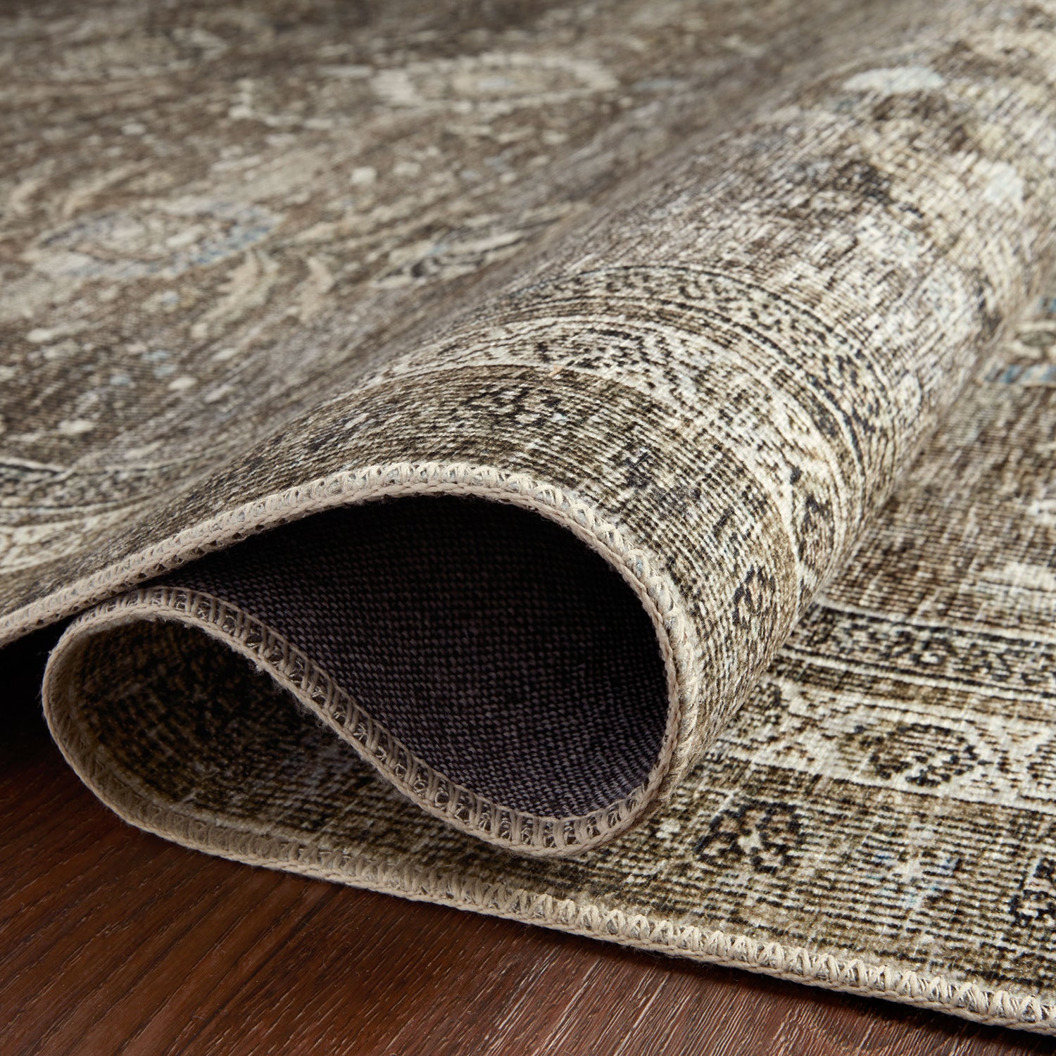 Loloi Layla Antique/Moss Power Loomed Rug