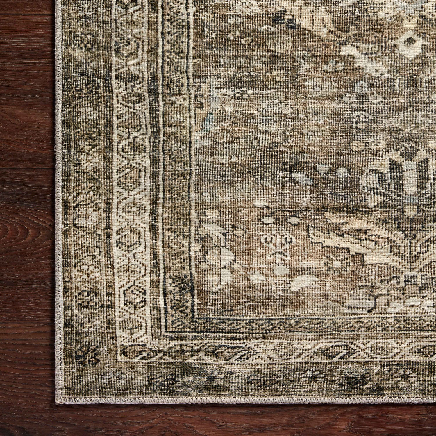 Loloi Layla Antique/Moss Power Loomed Rug