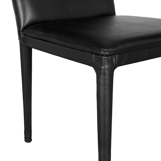 Noir Newton Dining Chair frame joinery detail