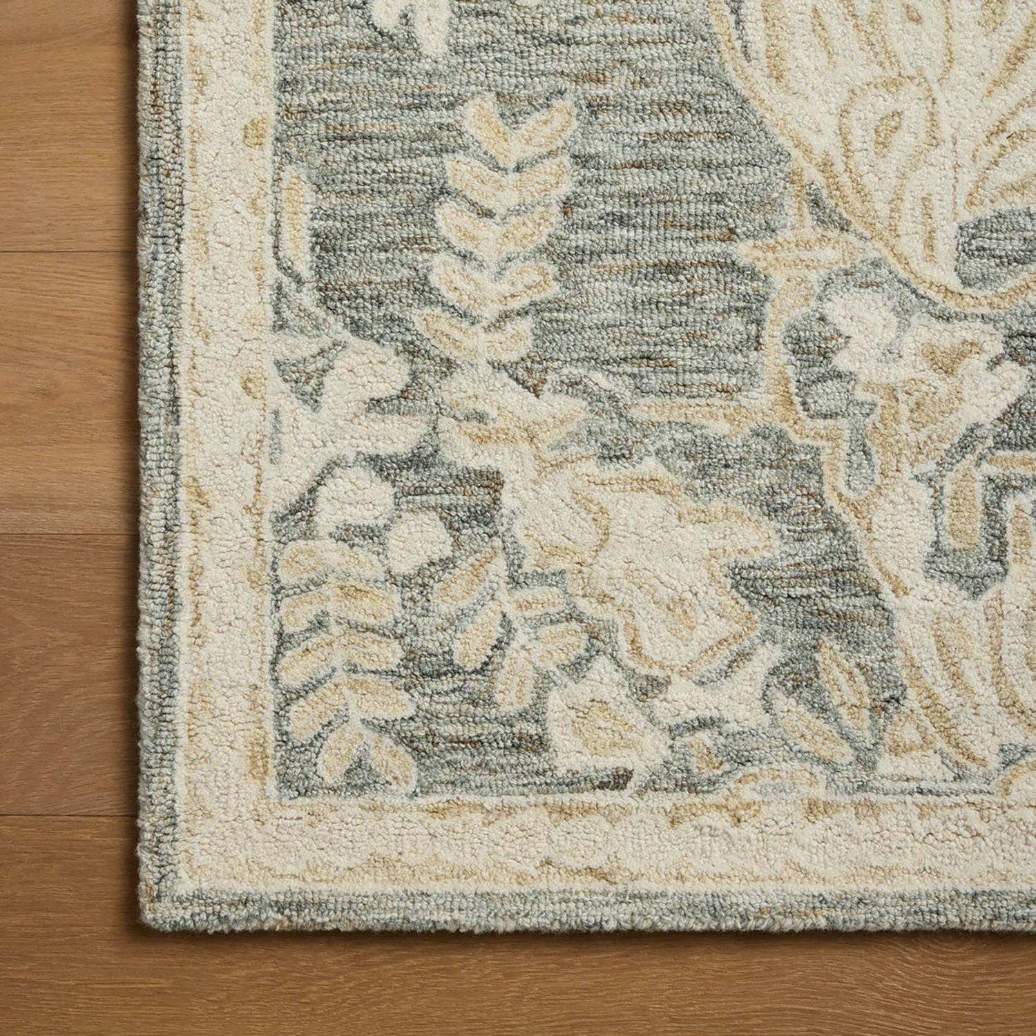 Loloi Lenore Lagoon/Wheat Hand Tufted Rug
