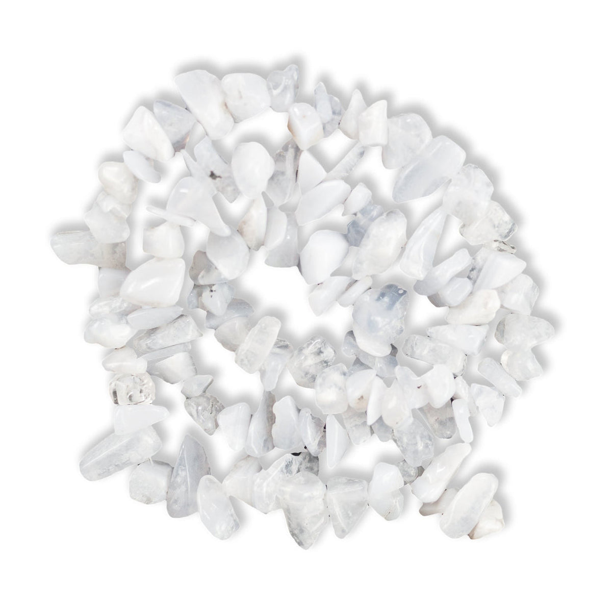 Ro Sham Beaux Lily Snow Chip Quartz Two Tier Chandelier