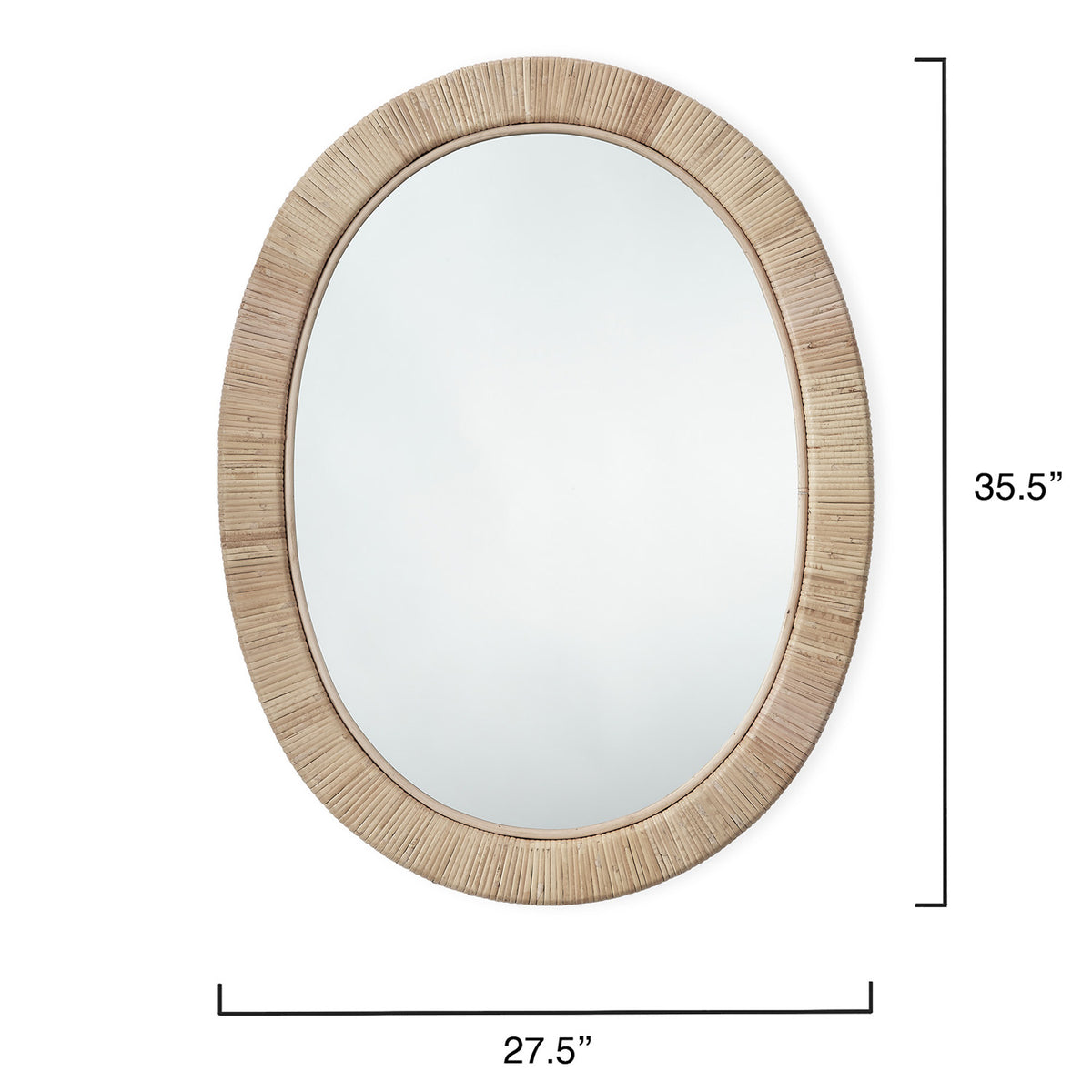 Lifestyle by Jamie Young Suva Rattan Wall Mirror