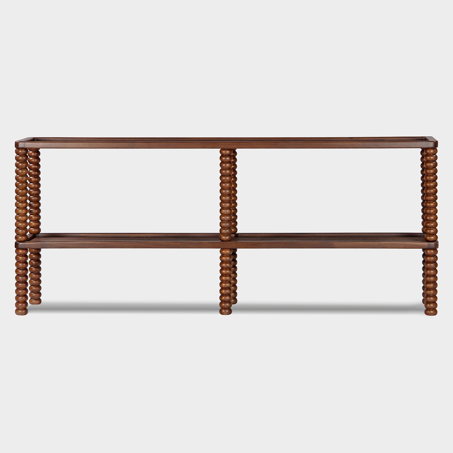 Union Home Twist Cane Solid Wood Console Table
