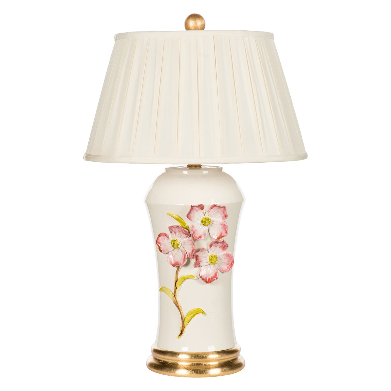 Bradburn Home Pink Dogwood Couture Table Lamp