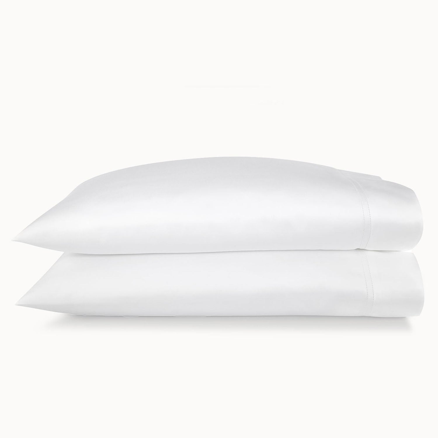 Peacock Alley Lyric percale cotton pillowcase set shown in a lighter colorway