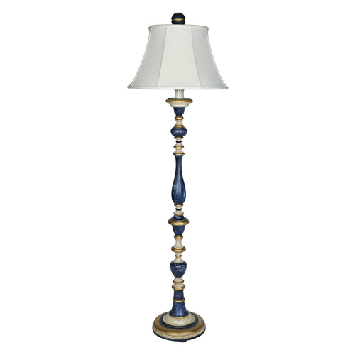 Barclay Butera x Bradburn Home Windsor Blue Floor Lamp