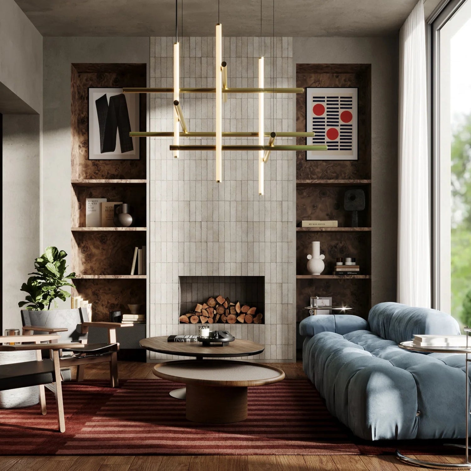 Sonneman Labyrinth Brass 2106.14 Pendant
