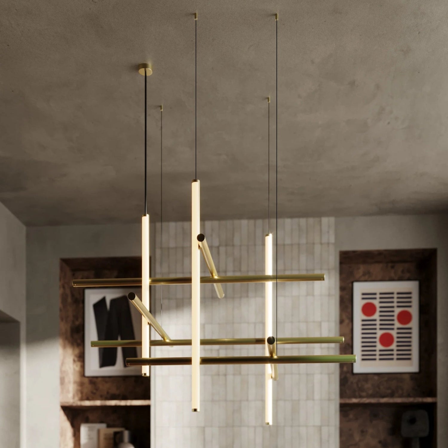 Sonneman Labyrinth Brass 2106.14 Pendant