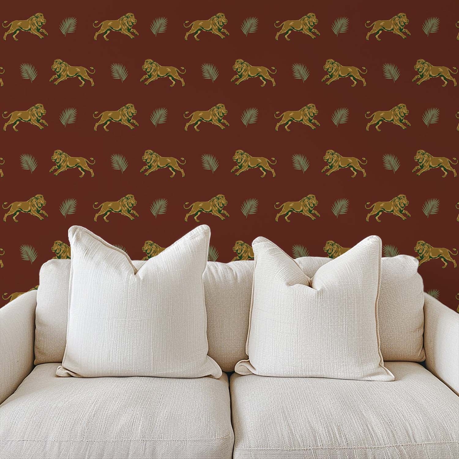 Mitchell Black Legacy Lion Wallpaper