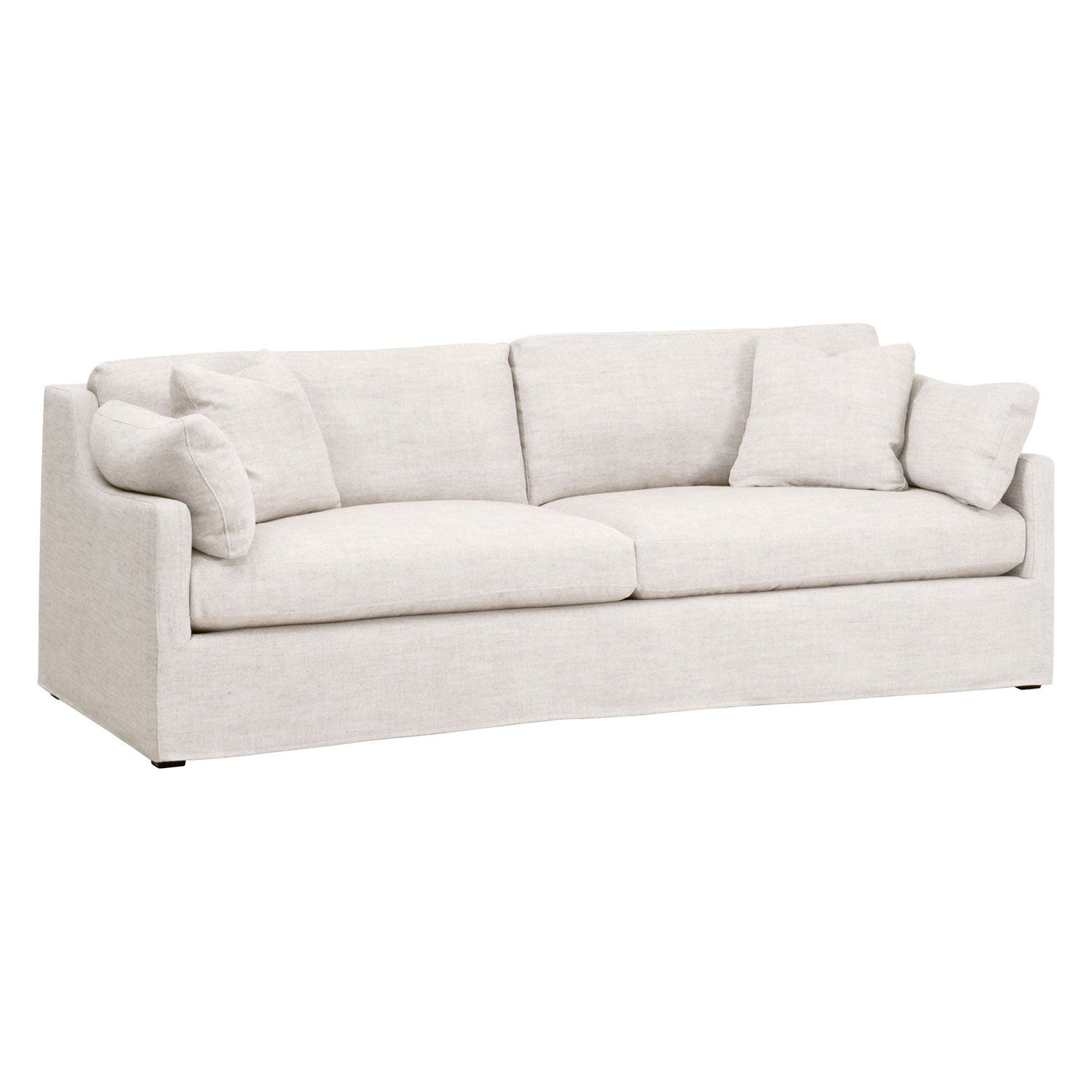 Lena 95" Slope Arm Slipcover Sofa