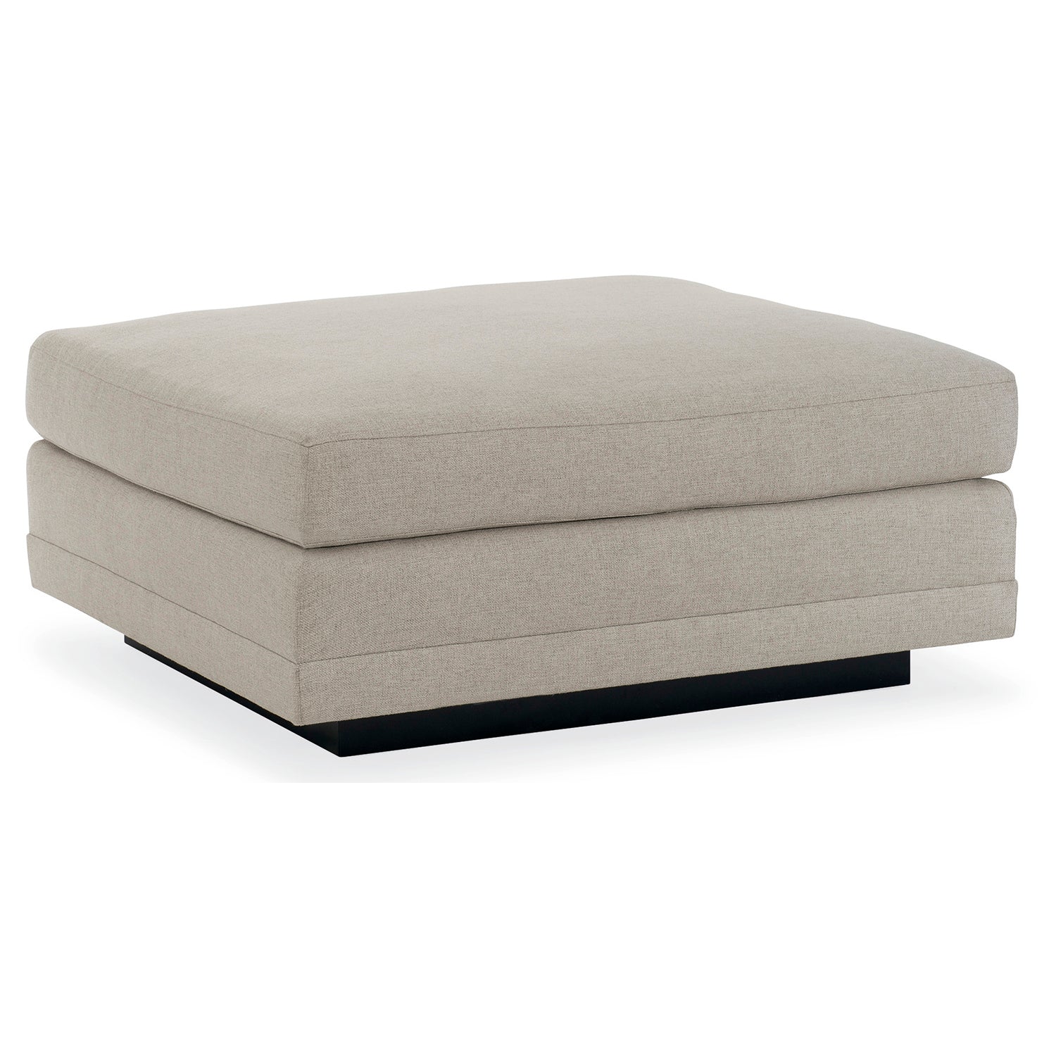 Caracole Fusion Neutral Ottoman