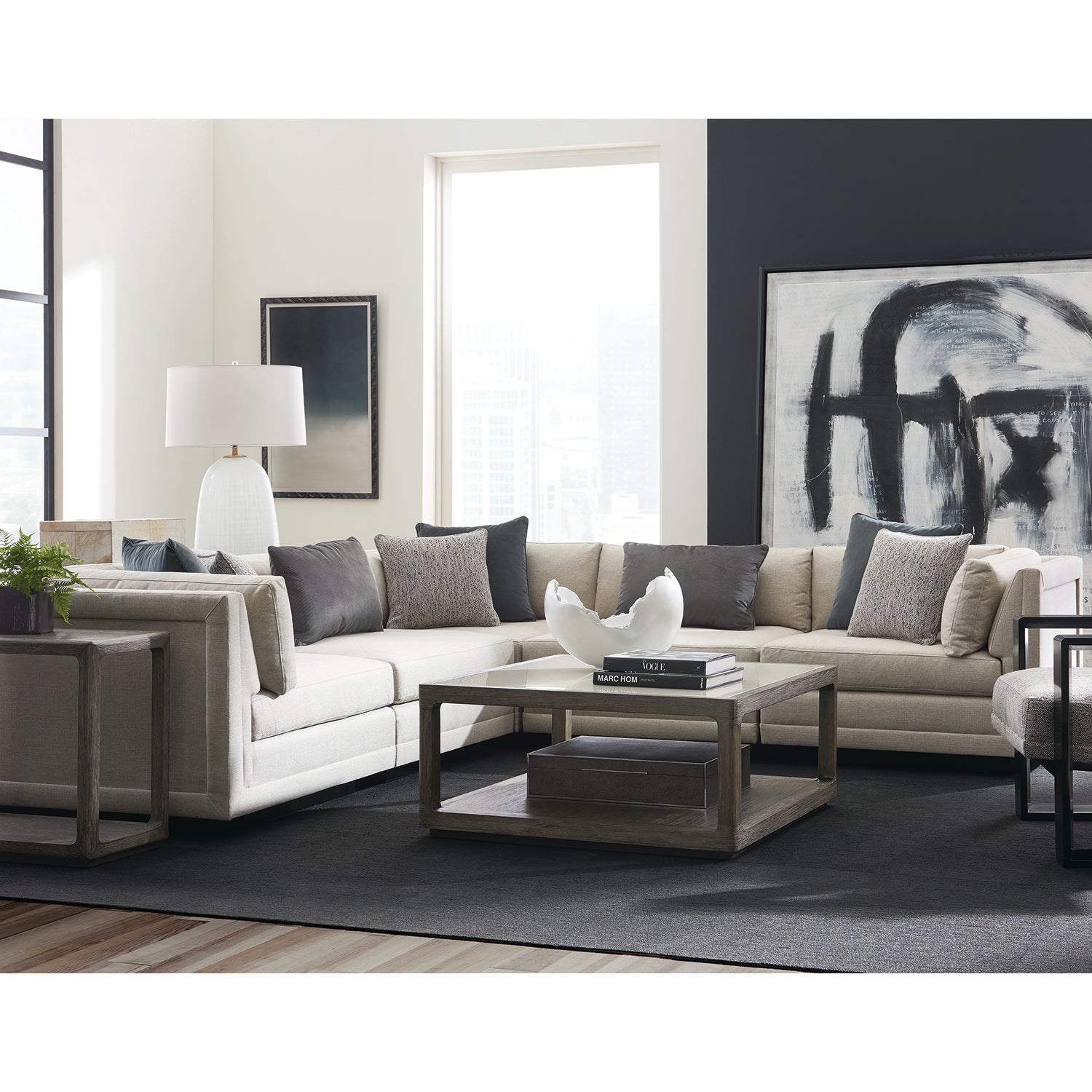 Caracole Fusion 6 Piece Sectional Sofa