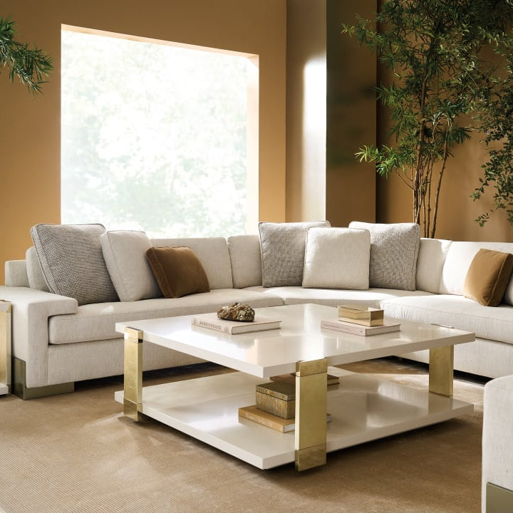 Caracole I'm Shelf-Ish 3 Piece Sectional Sofa